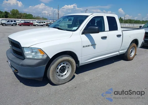 2012 Ram 1500 St z USA, uszkodzony, nr VIN 1C6RD7FP9CS317770